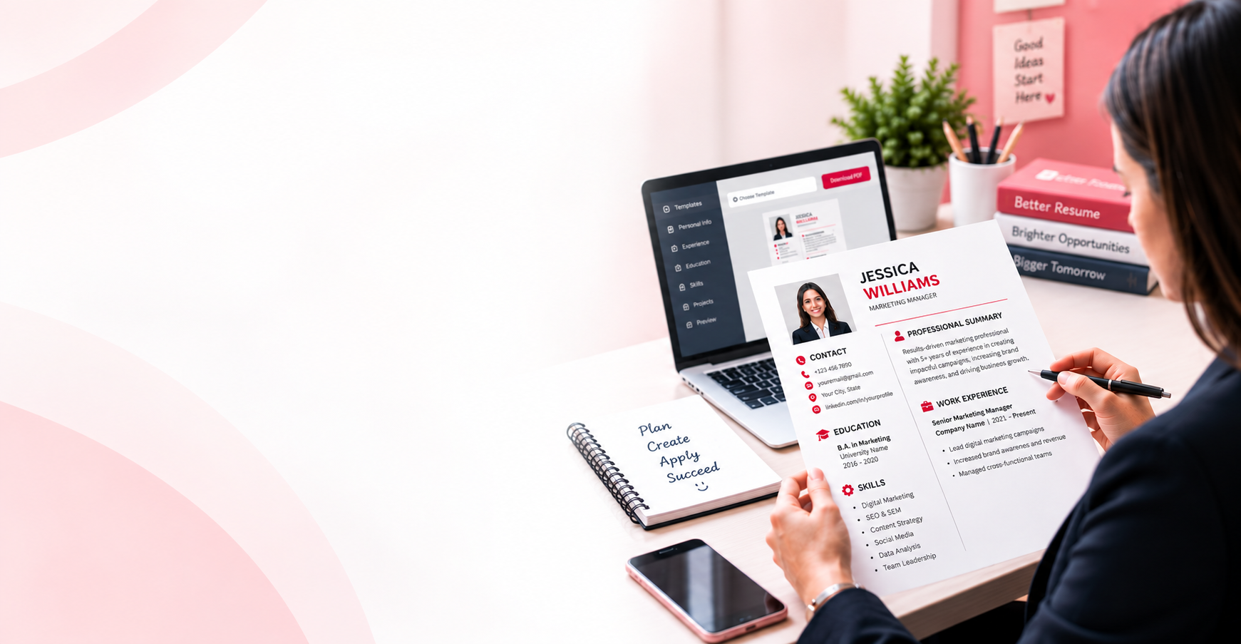 Sampro Smart Resume ATS-Ready Resume Builder