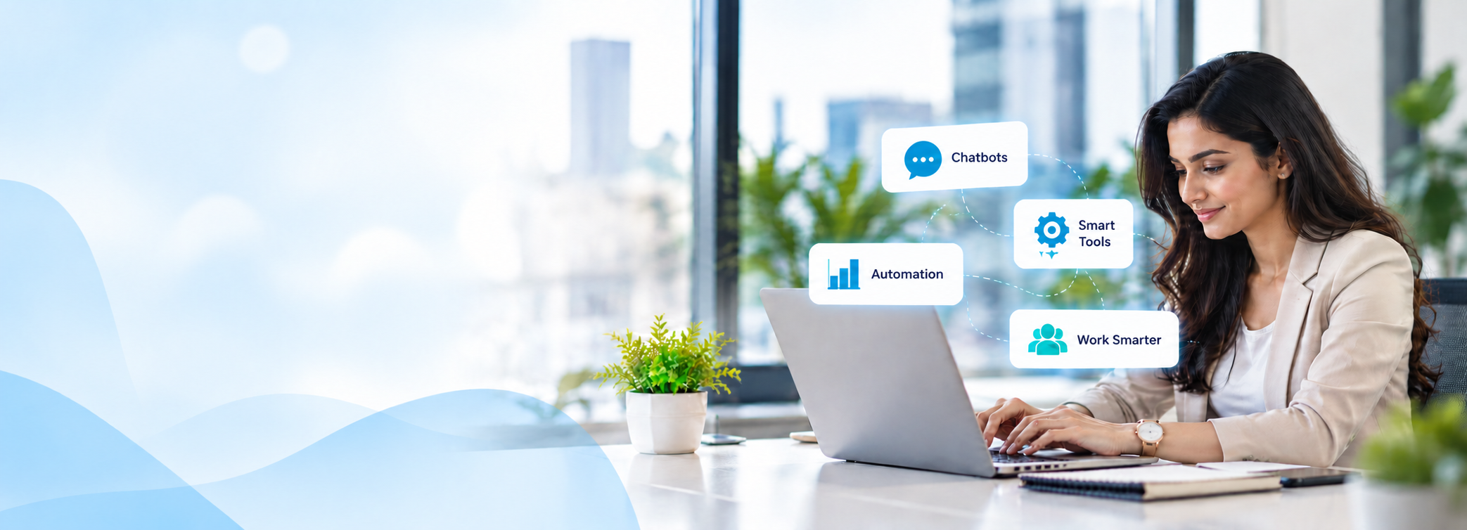 AI & ML Services – Chatbots, Smart Tools and Automation