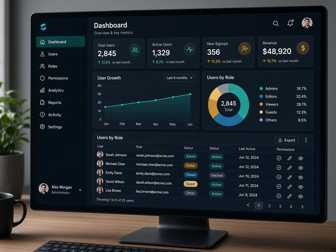 Admin Dashboards